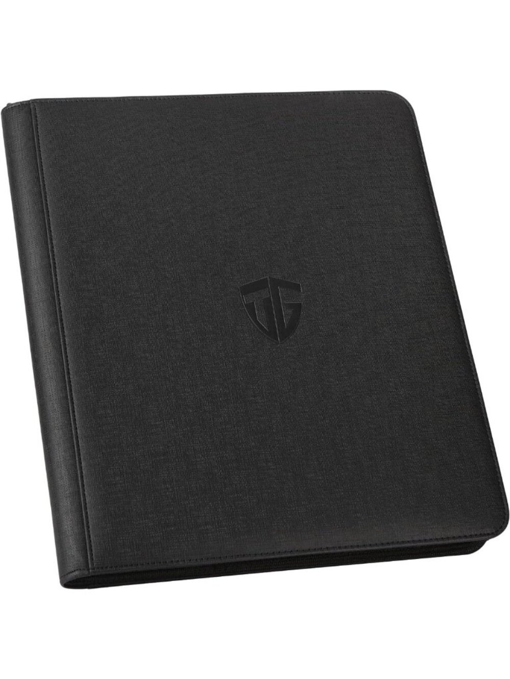 9 Pocket Toploader Binder for Trading Cards - Holds 216 Sleeves, Black